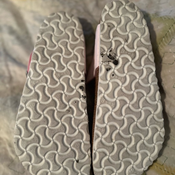 Women's  Birkenstocks Pink Sandals - Picture 5 of 6